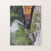 Dampfzug & Fluss, Colorado Puzzle (Vertikal)