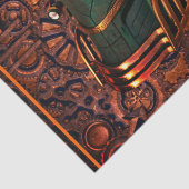 Dampfzug für industrielle Dampfmaschinen Seidenpapier (Detail)