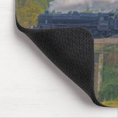 Dampfzug für Zugführer Art II Mousepad (Ecke)