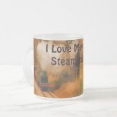 Dampfzug für Zugführer Art III Mattglastasse (Vorderseite Links)