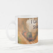 Dampfzug für Zugführer Art III Mattglastasse (Links)