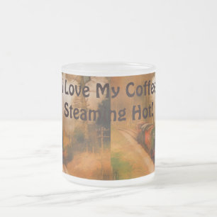 Dampfzug für Zugführer Art III Mattglastasse