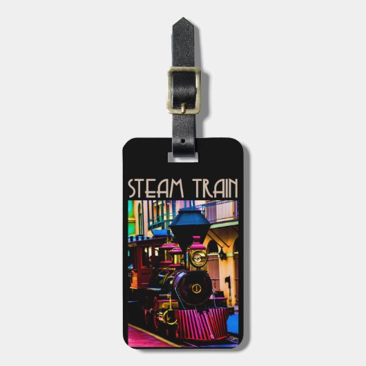 Dampfzug Gepäckanhänger (Vorderseite vertikal)