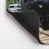 Dampfzug in Blonay Mousepad (Ecke)
