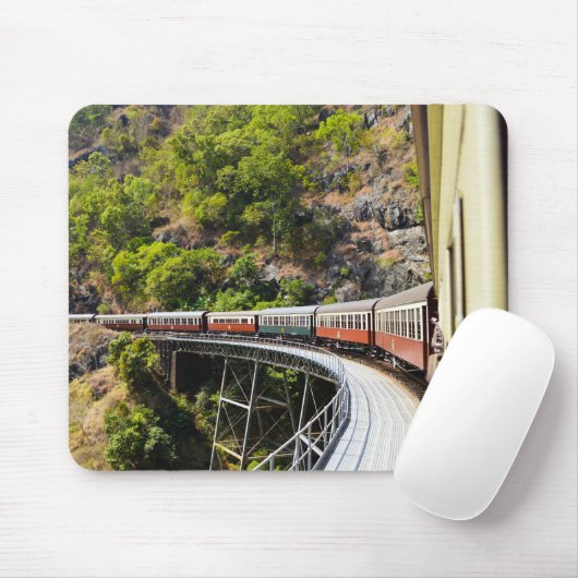 Dampfzug in Cairns, Australien Mousepad (Mit Mouse)