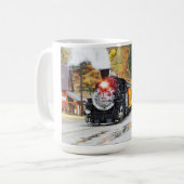 Dampfzug in Silverton Kaffeetasse (Vorderseite Links)