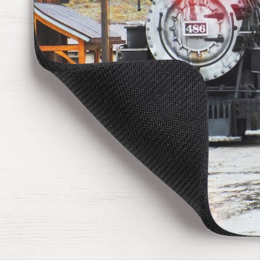 Dampfzug in Silverton Mousepad (Ecke)