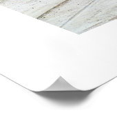 Dampfzug in Silverton Poster (Ecke)