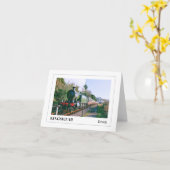 Dampfzug, Kingswear, Devon Karte (Gelbe Blume)