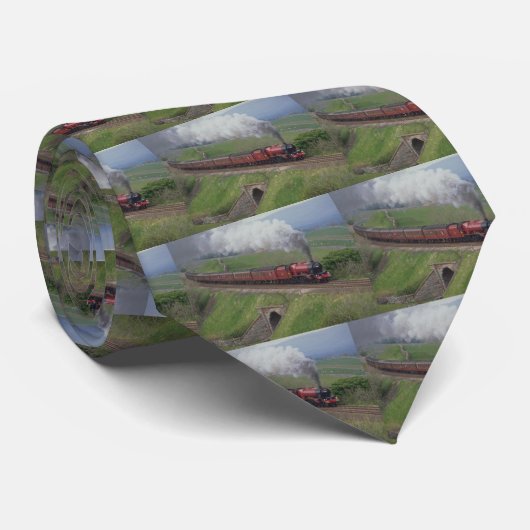 Dampfzug Krawatte (Gerollt)