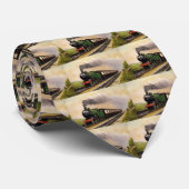 Dampfzug Krawatte (Gerollt)