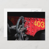 Dampfzug Le Mastrou 403 Steam Motor Postkarte (Vorne/Hinten)