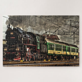 Dampfzug Lokomotive #03 Jigsaw Puzzle 1014 pc.