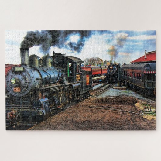 Dampfzug Lokomotive #08 Jigsaw Puzzle 1014 pc. (Horizontal)
