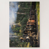 Dampfzug Lokomotive #17 Jigsaw Puzzle 1014 pc. (Vertikal)