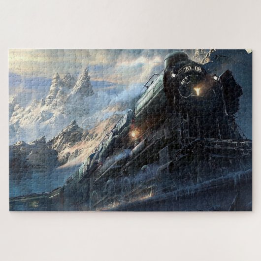 Dampfzug Lokomotive #28 Jigsaw Puzzle 1014 pc. (Horizontal)