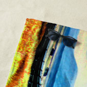 Dampfzug Lokomotive-Motor Strandtuch (Beispiel)