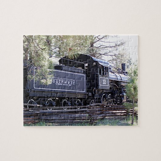 Dampfzug Motor, Flagstaff, Arizona, USA Puzzle (Horizontal)