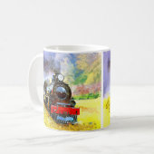 Dampfzug Motor Lokomotive 778 Kaffeetasse (Vorderseite Links)