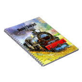 Dampfzug Motor Lokomotive 778 Name Notizblock (Rechte Seite)