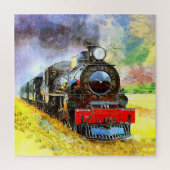 Dampfzug Motor Lokomotive 778 Puzzle (Vertikal)