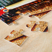 Dampfzug Motor Lokomotive Eisenbahn Eisenbahn Ji Puzzle (Seite)