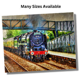 Dampfzug Motor Lokomotive Eisenbahn Eisenbahn Ji Puzzle