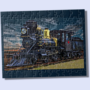 Dampfzug Motor Lokomotive Eisenbahn Eisenbahn Ji Puzzle