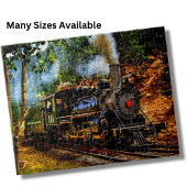 Dampfzug Motor Lokomotive Eisenbahn Puzzle