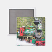 Dampfzug Motor Magnet (Vorderseite/Rückseite)