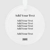 Dampfzug Motor Ornament (Rückseite)