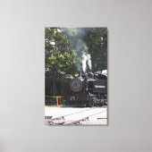 Dampfzug Motor Train Canvas Print Leinwanddruck (Vorderseite)