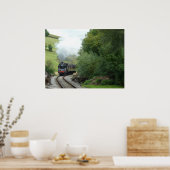 Dampfzug Motor Train Poster (Küche)