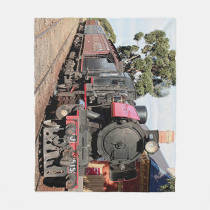 Dampfzug-Motorlokomotive, Australien Fleecedecke