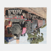 Dampfzug-Motorlokomotive, Australien Fleecedecke (Vorderseite (Horizontal))