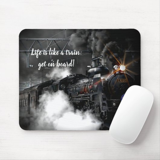 Dampfzug Mousepad (Mit Mouse)