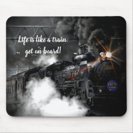Dampfzug Mousepad