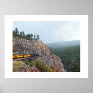 Dampfzug nach Silverton Poster