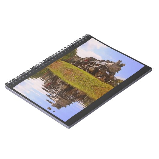 Dampfzug Notizblock (Linke Seite)