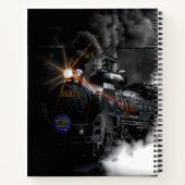 Dampfzug Notizblock (Rückseite)