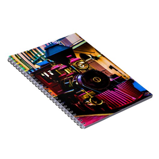 Dampfzug Notizblock (Rechte Seite)