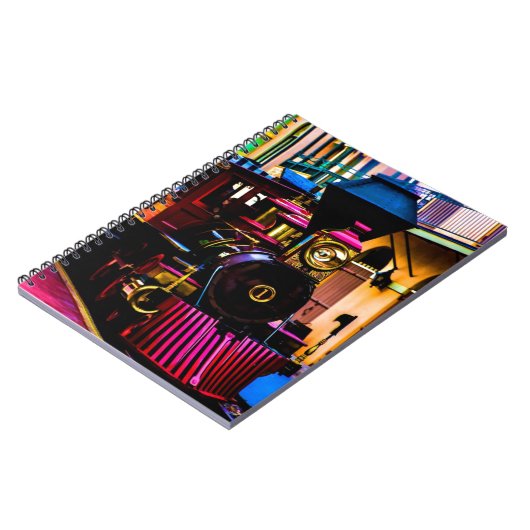 Dampfzug Notizblock (Linke Seite)