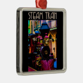 Dampfzug Ornament Aus Metall (Rechts)