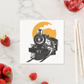 Dampfzug Papier Napkins Serviette (Beispiel)