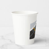 Dampfzug Pappbecher (Rechts)