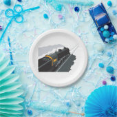 Dampfzug Pappteller (Party)