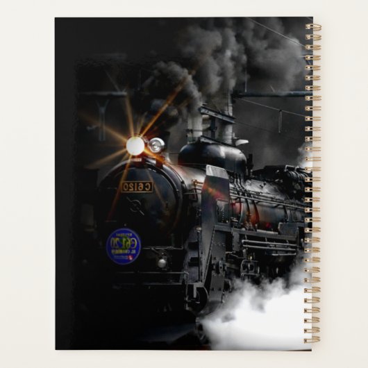 Dampfzug Planer (Rückseite)