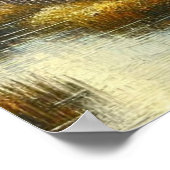 Dampfzug Poster (Ecke)