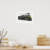 Dampfzug Poster (Küche)