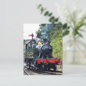 DAMPFZUG POSTKARTE (Stehend Vorderseite)